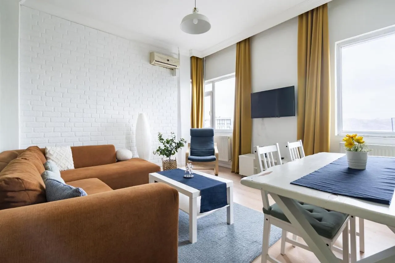 Апартаменты Central Flat W Sea View And Near Galata Tower Стамбул